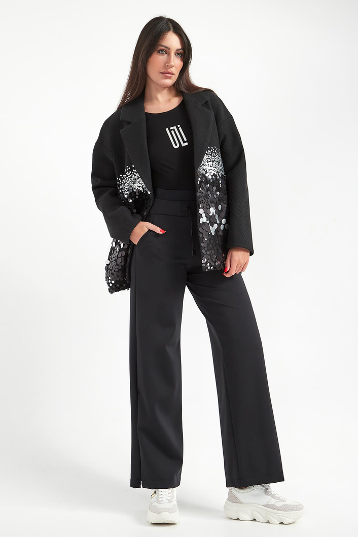 Płaszcz damski z cekinami SPORTALM