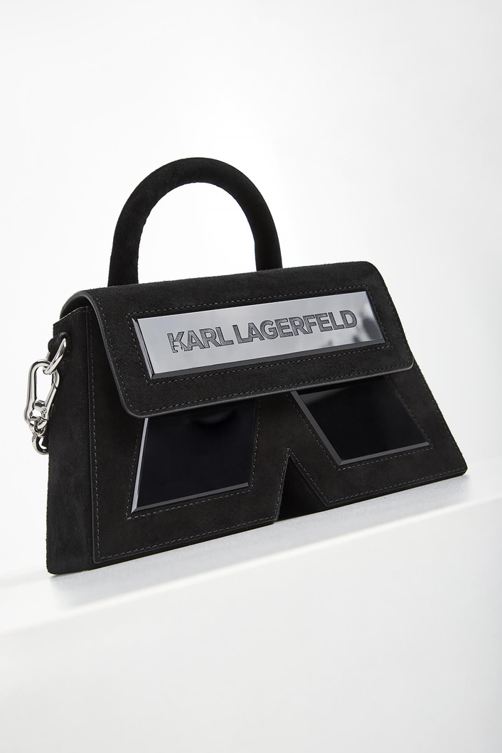 Torebka damska zamszowa KARL LAGERFELD