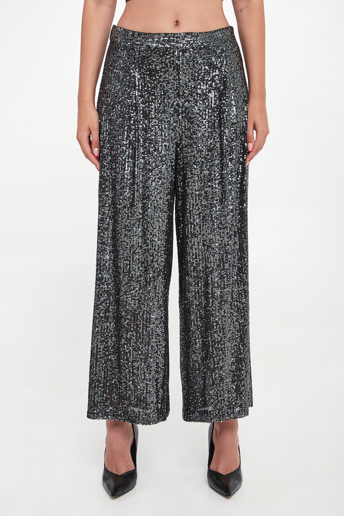 Spodnie damskie cekinowe JOSEPH RIBKOFF