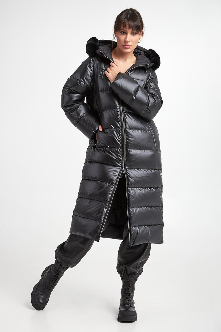 Płaszcz damski dwustronny DIEGO M