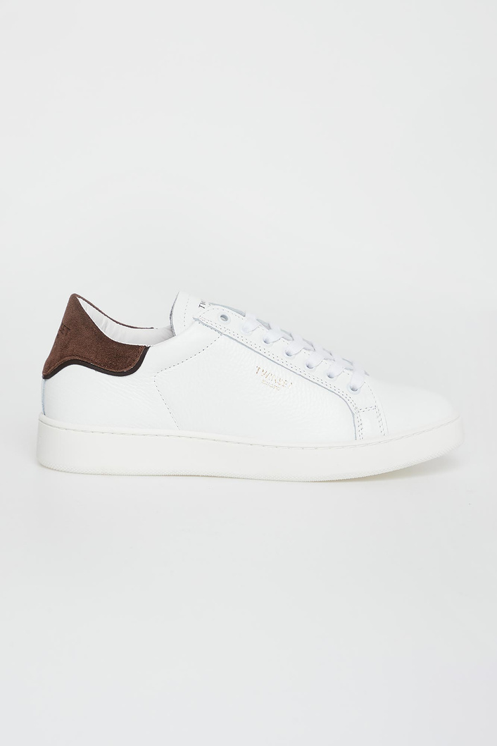 Sneakersy damskie skórzane TWINSET