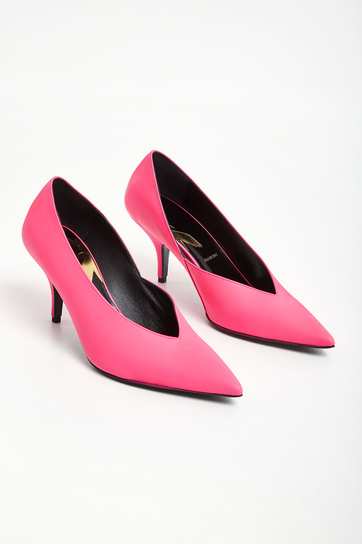 Szpilki skórzane PATRIZIA PEPE