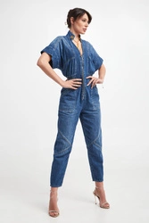 Kombinezon damski jeansowy ELISABETTA FRANCHI