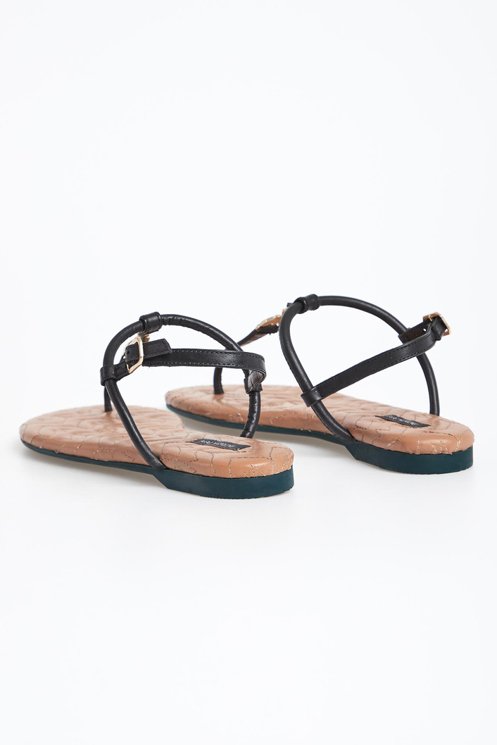 Sandały damskie skórzane PATRIZIA PEPE