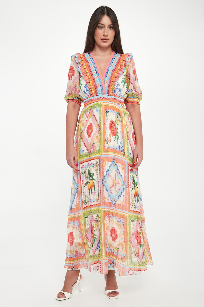 Sukienka szyfonowa maxi HALE BOB