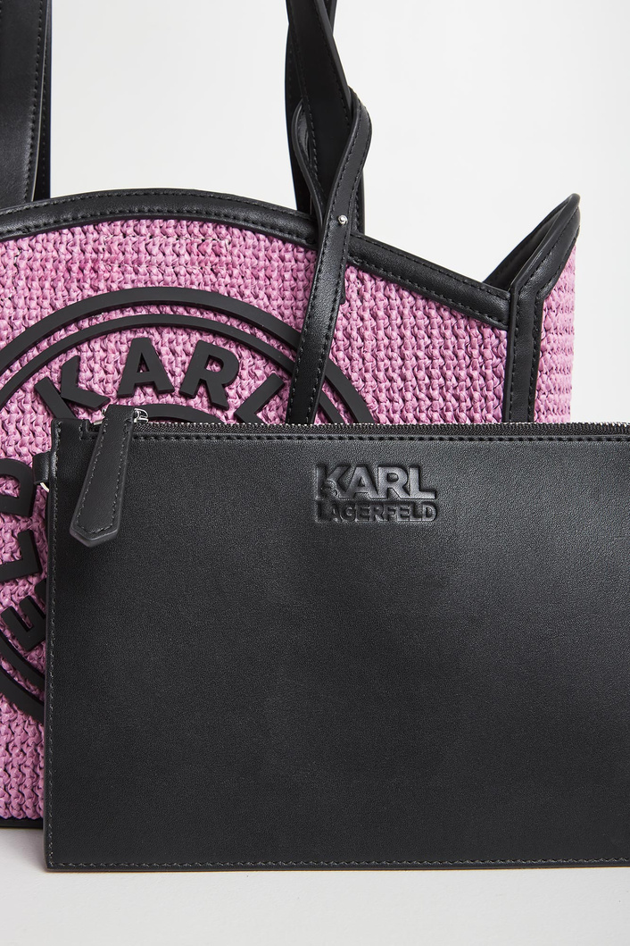 Torebka damska pleciona KARL LAGERFELD