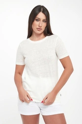 T-shirt damski lniany Lane ECOALF