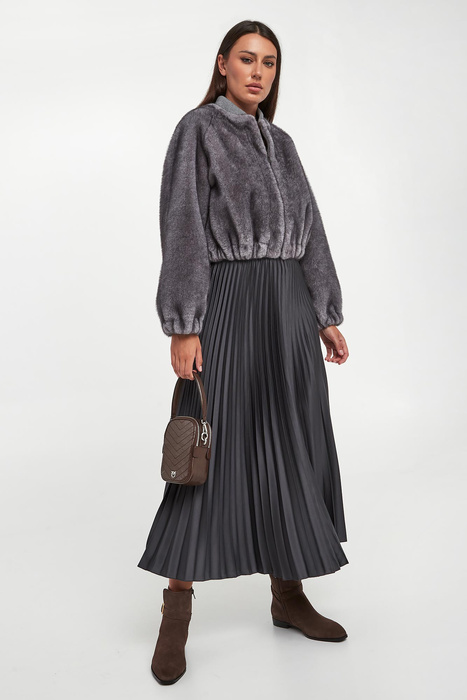 Futro damskie wełniane VALENTINI