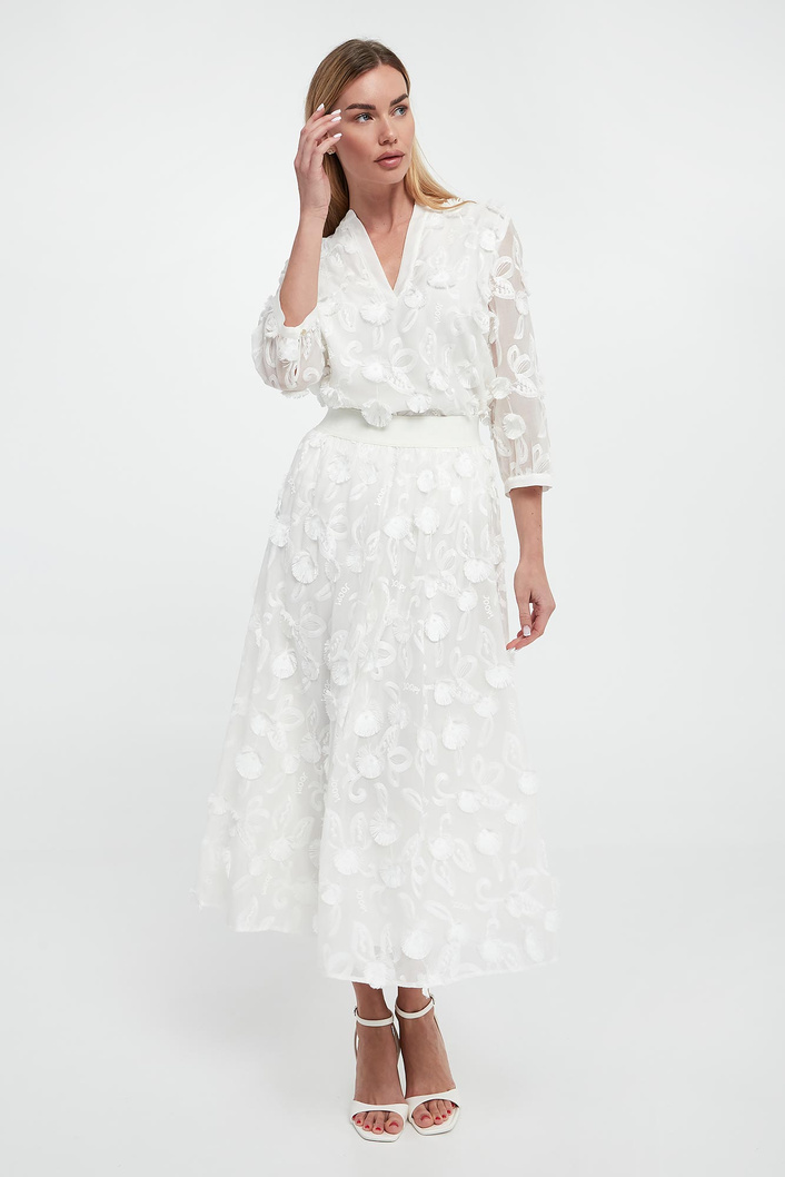 Koszula damska haftowana Belle JOOP!