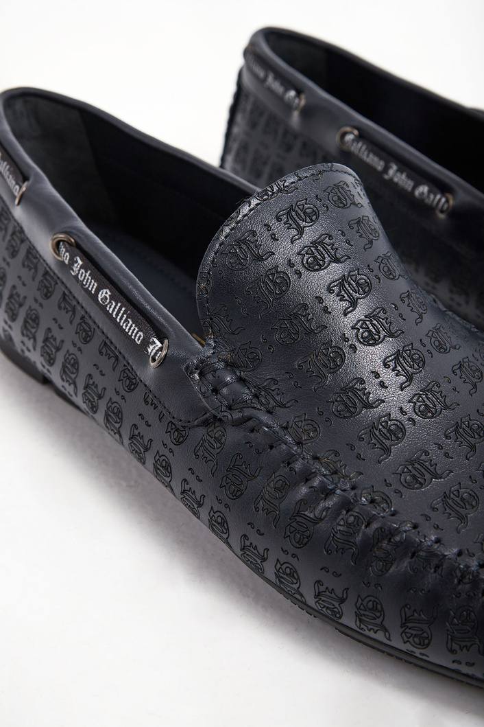 Mokasyny męskie skórzane JOHN GALLIANO