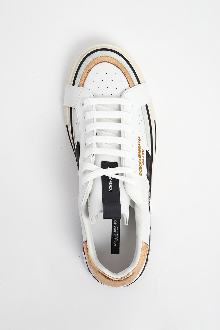 Sneakersy męskie skórzane DOLCE & GABBANA