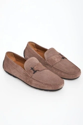 Mokasyny męskie zamszowe BALDININI