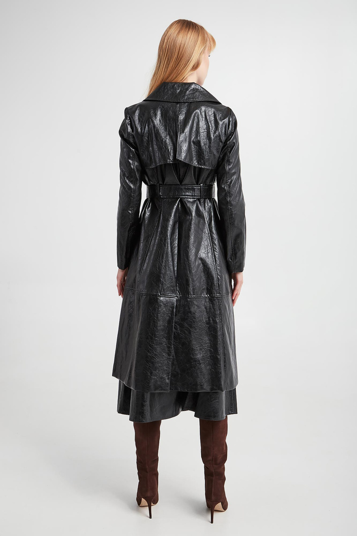 Trencz damski z ekoskóry Slam MARELLA