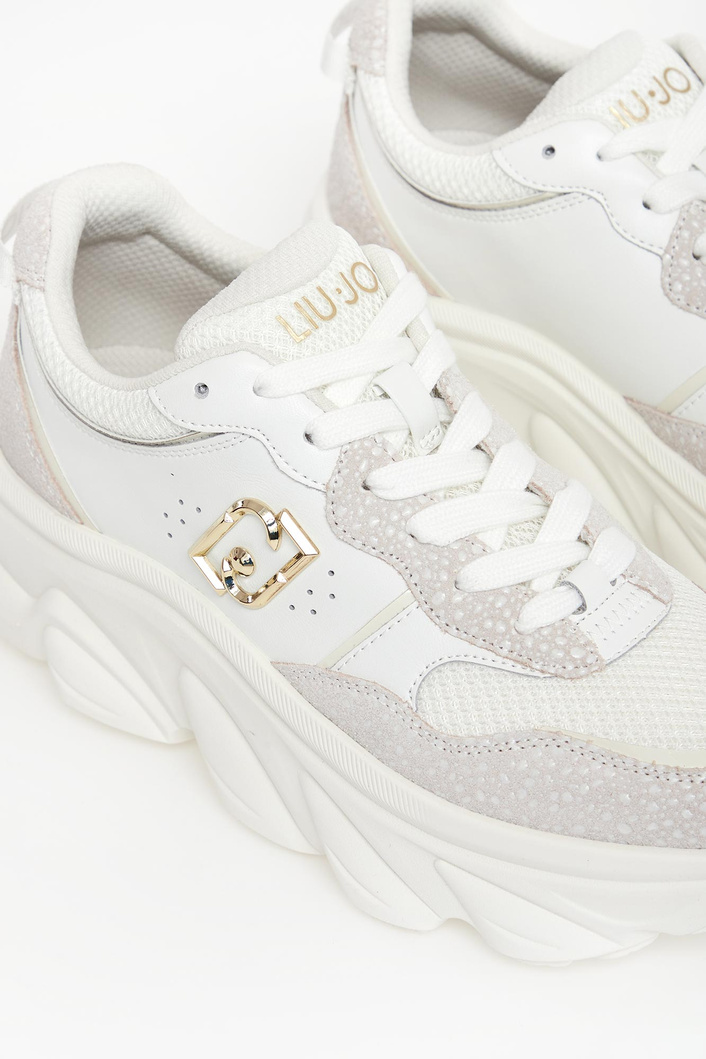 Sneakersy damskie skórzane LIU JO