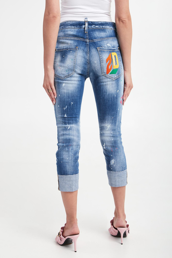 Jeansy damskie Cool Girl Cropped DSQUARED2