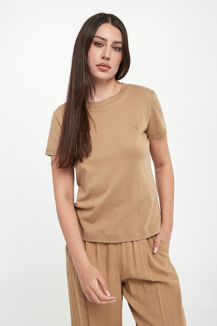 T-shirt damski Langue MARELLA MONOCHROME