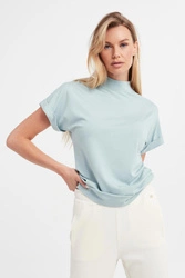 T-shirt damski ze stójką JOOP!