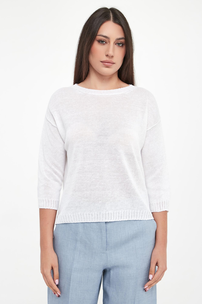 Sweter damski lniany Cannone WEEKEND MAX MARA