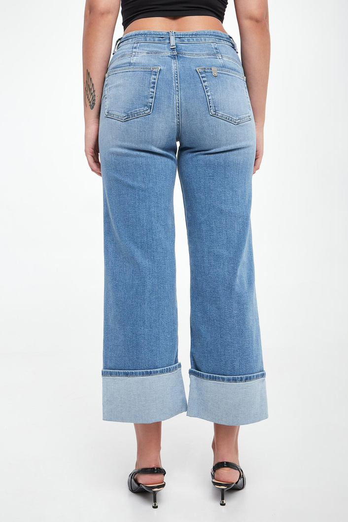 Jeansy damskie z paskiem LIU JO