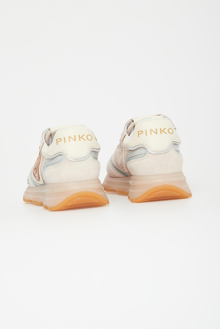 Sneakersy damskie skórzane PINKO