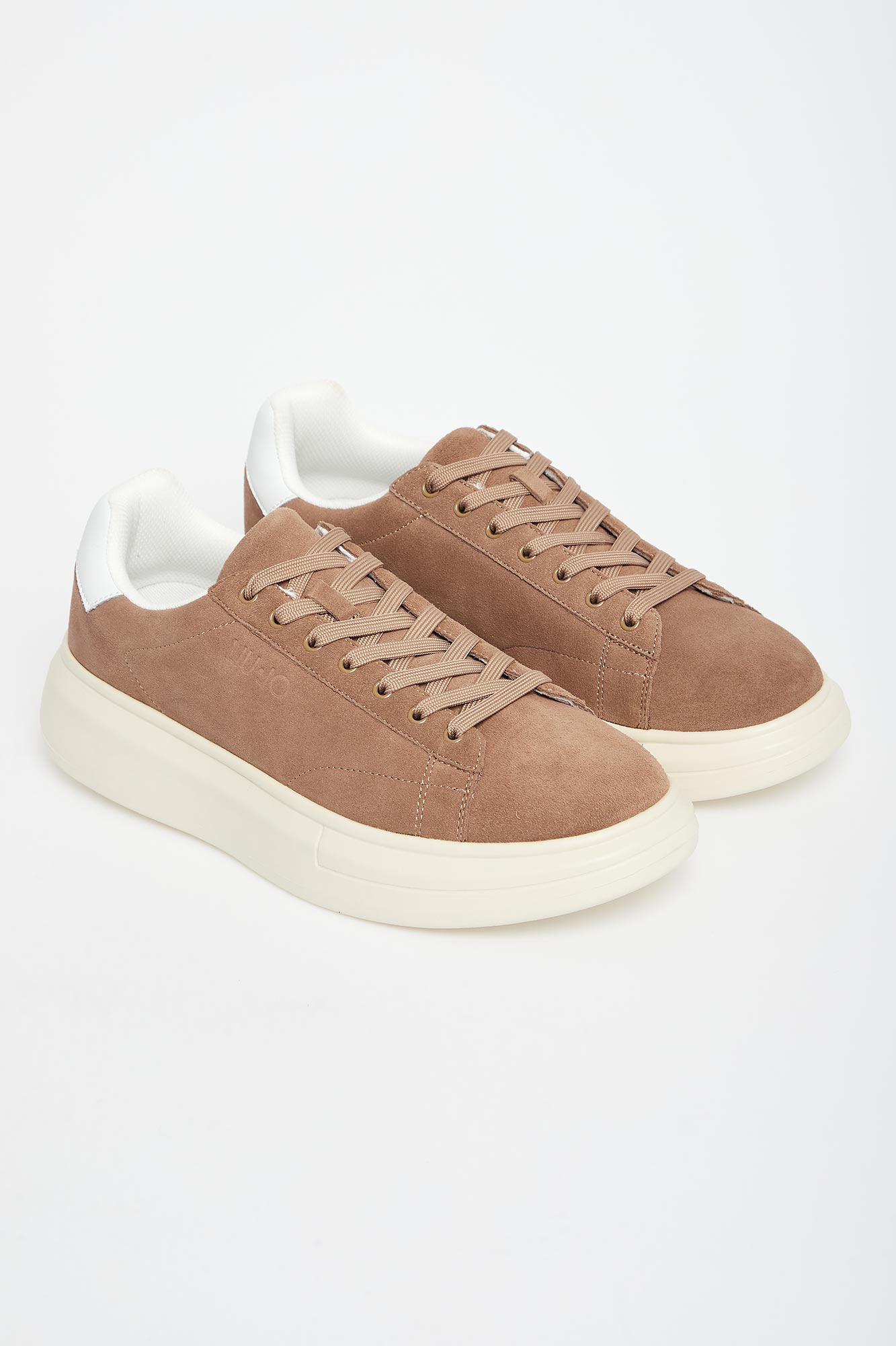 Sneakersy męskie zamszowe LIU JO Beżowy