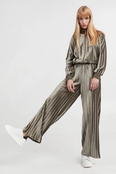 Spodnie damskie welurowe LIU JO