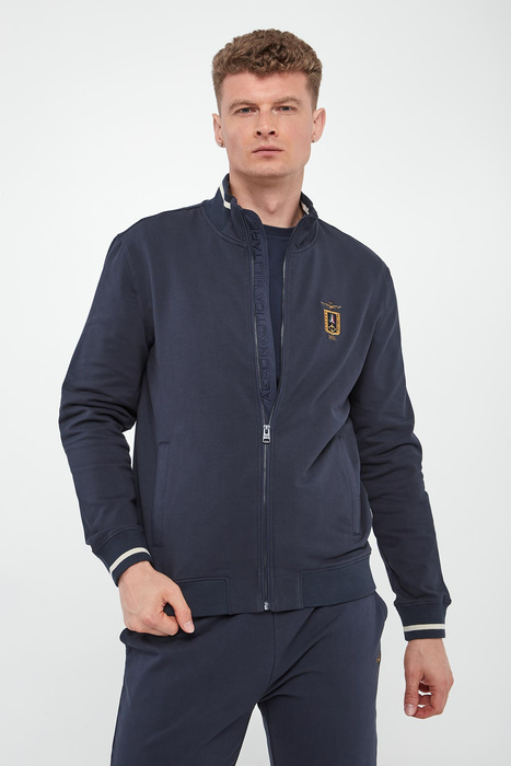Bluza męska ze stójką AERONAUTICA MILITARE