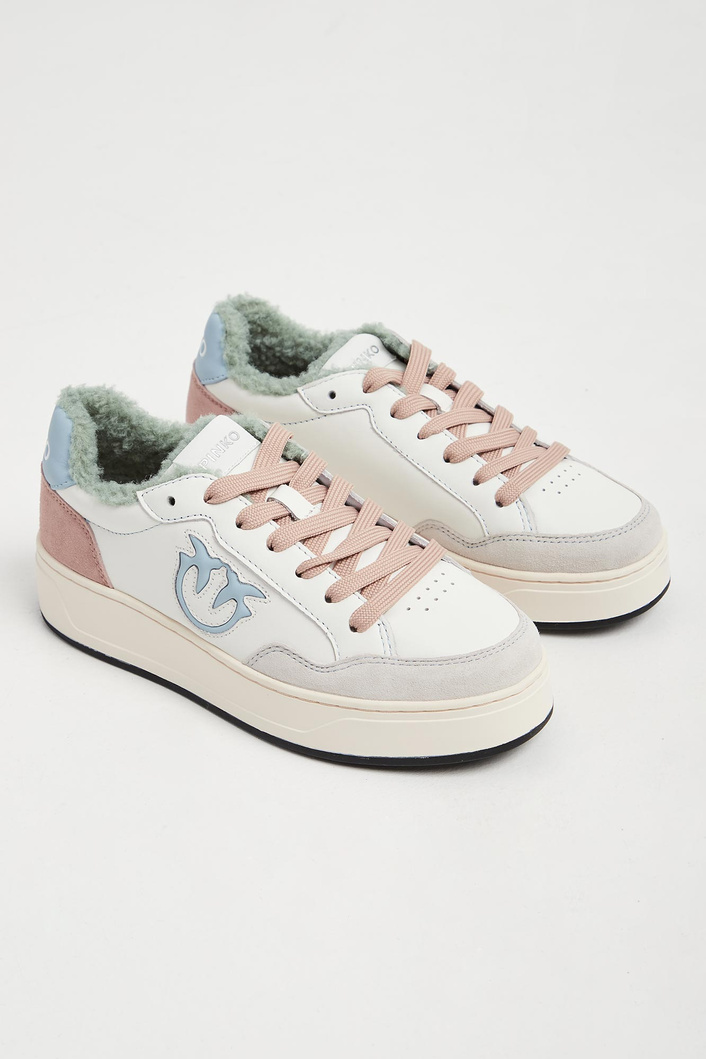 Sneakersy damskie skórzane PINKO