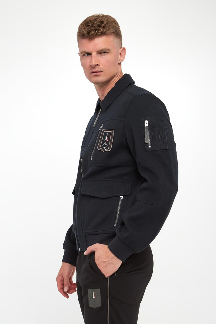 Kurtka męska z wełną AERONAUTICA MILITARE