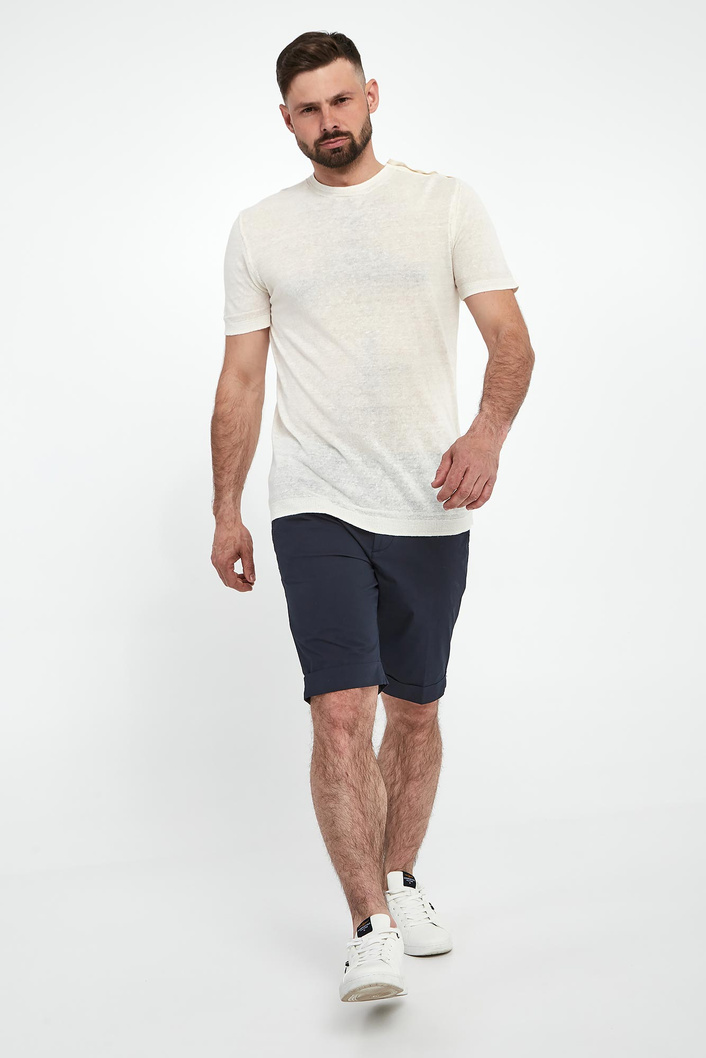 T-shirt męski lniany LIU JO