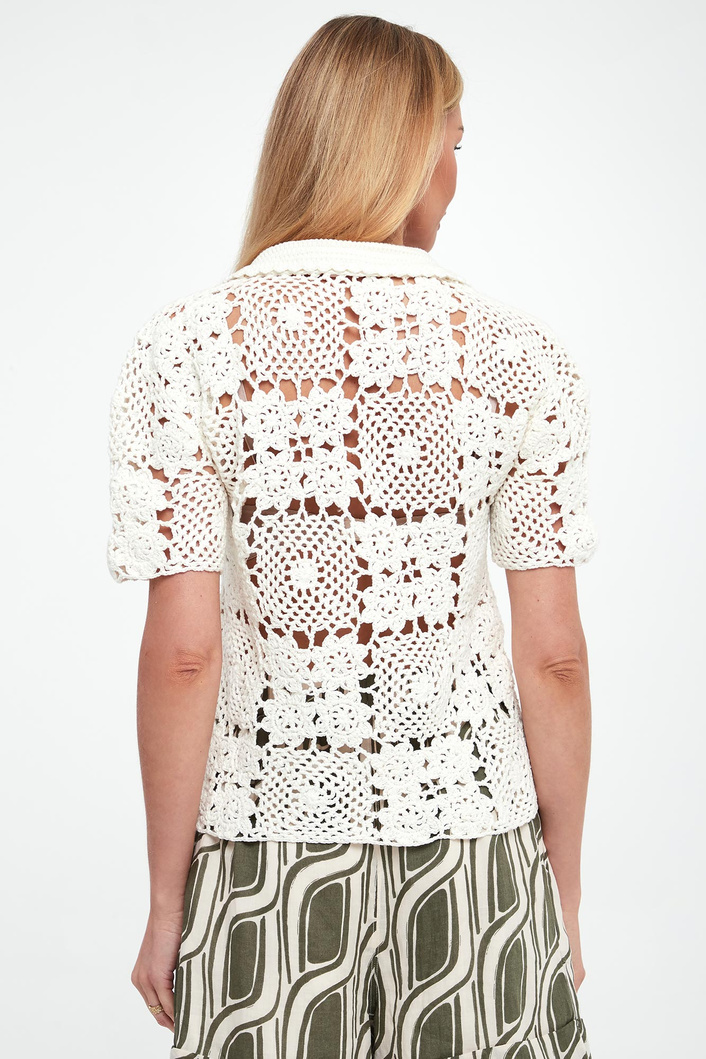 Sweter damski szydełkowany LIU JO