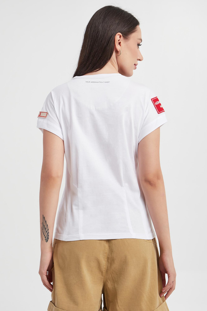 T-shirt damski AERONAUTICA MILITARE