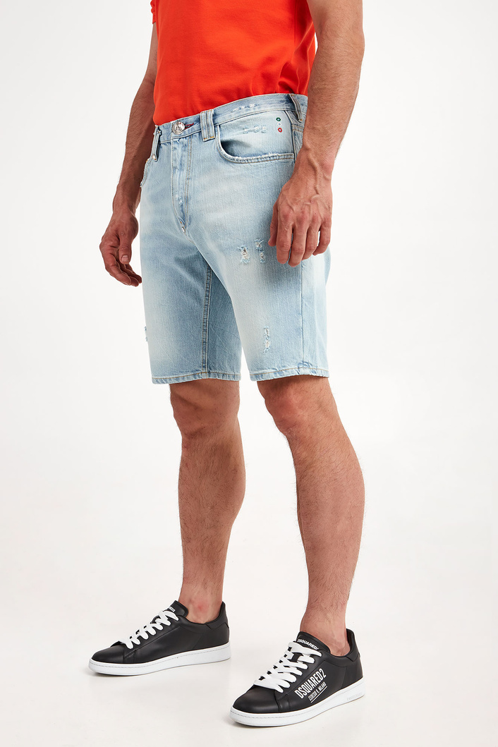 Spodenki jeansowe Mykonos PHILIPP PLEIN