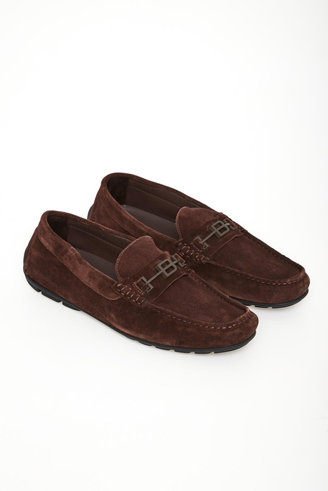 Loafersy męskie skórzane BALDININI
