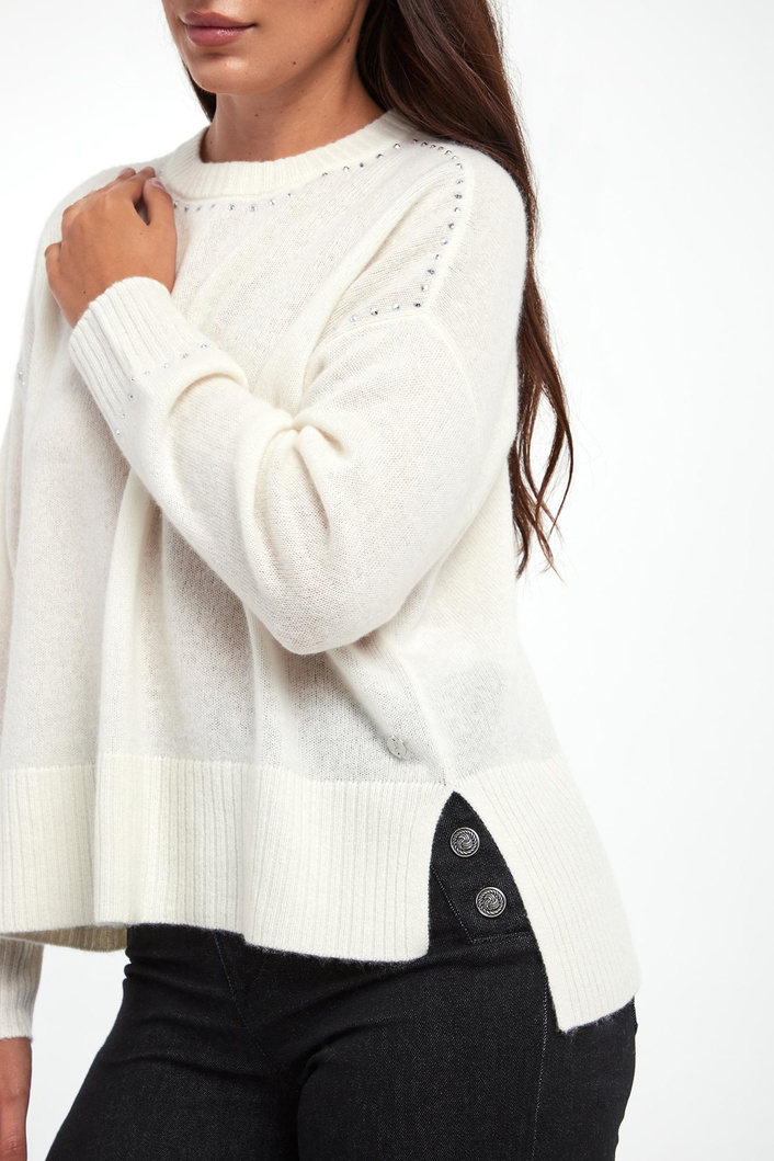 Sweter damski kaszmirowy JOSEPH RIBKOFF