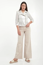 Spodnie jeansowe z kryształkami JOSEPH RIBKOFF JEANS