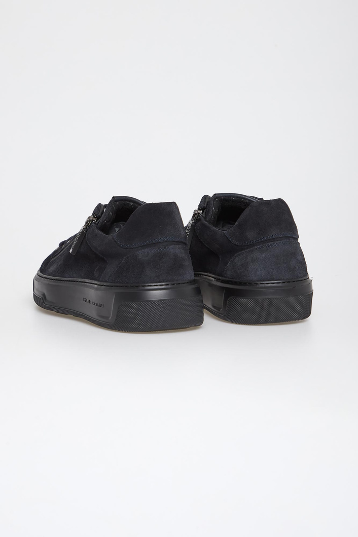 Sneakersy męskie zamszowe CESARE CASADEI