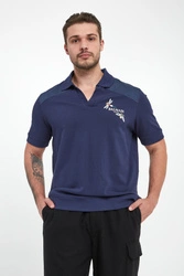 Polo męskie z haftem BALMAIN