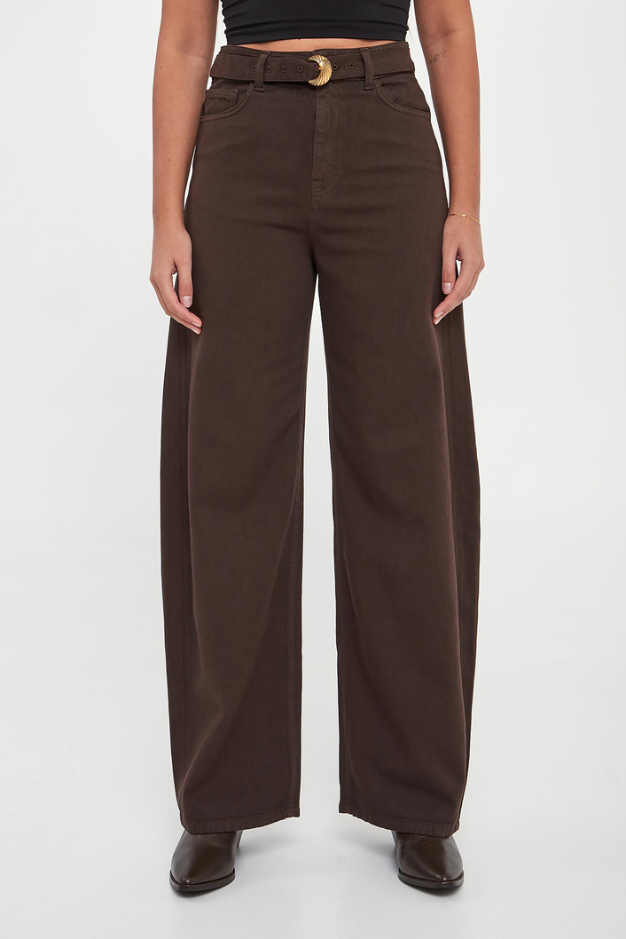 Jeansy damskie barrel TWINSET