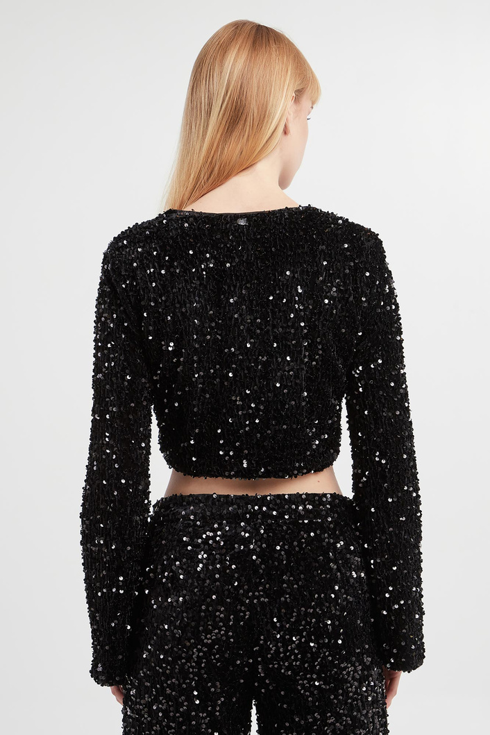 Bluzka damska z cekinami LIU JO