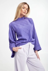 Bluzka damska żakardowa GESTUZ