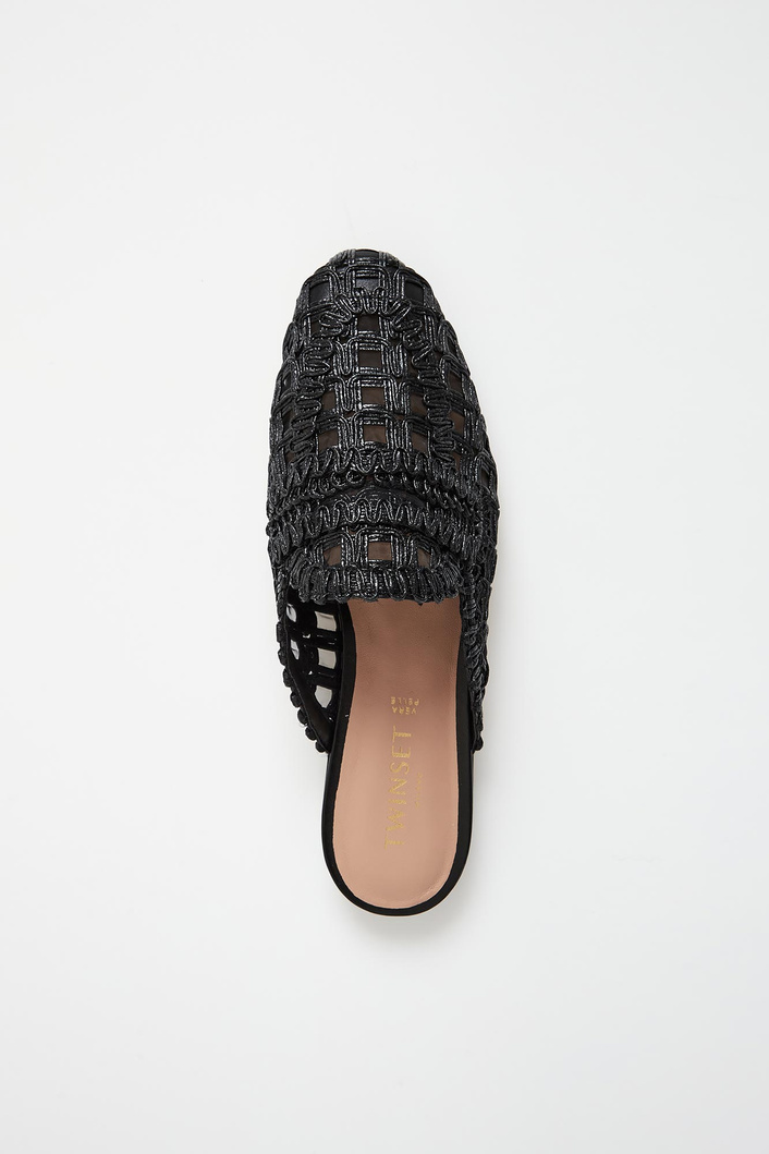 Klapki mule damskie TWINSET