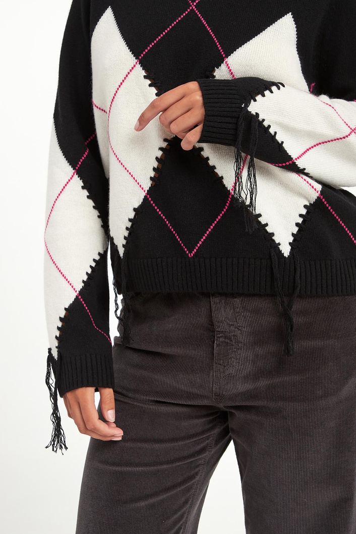 Sweter damski wełniany Berna Pull PINKO