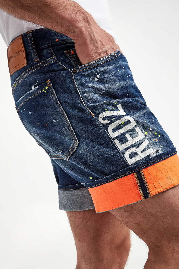 Spodenki jeansowe męskie Marine DSQUARED2