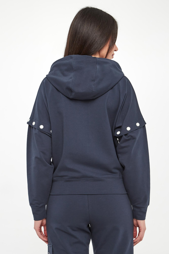 Bluza damska z odpinanymi rękawami AERONAUTICA MILITARE