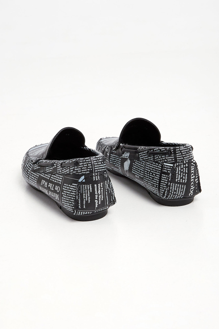 Mokasyny męskie skórzane JOHN GALLIANO