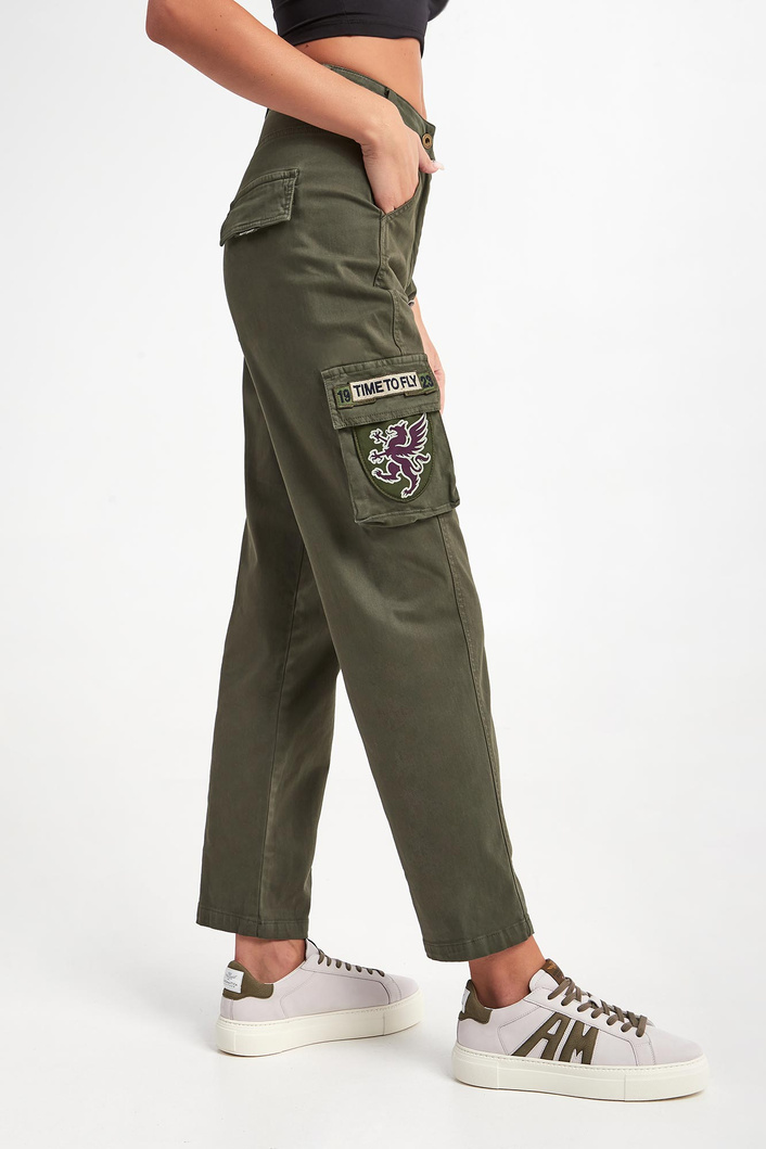 Spodnie damskie cargo AERONAUTICA MILITARE