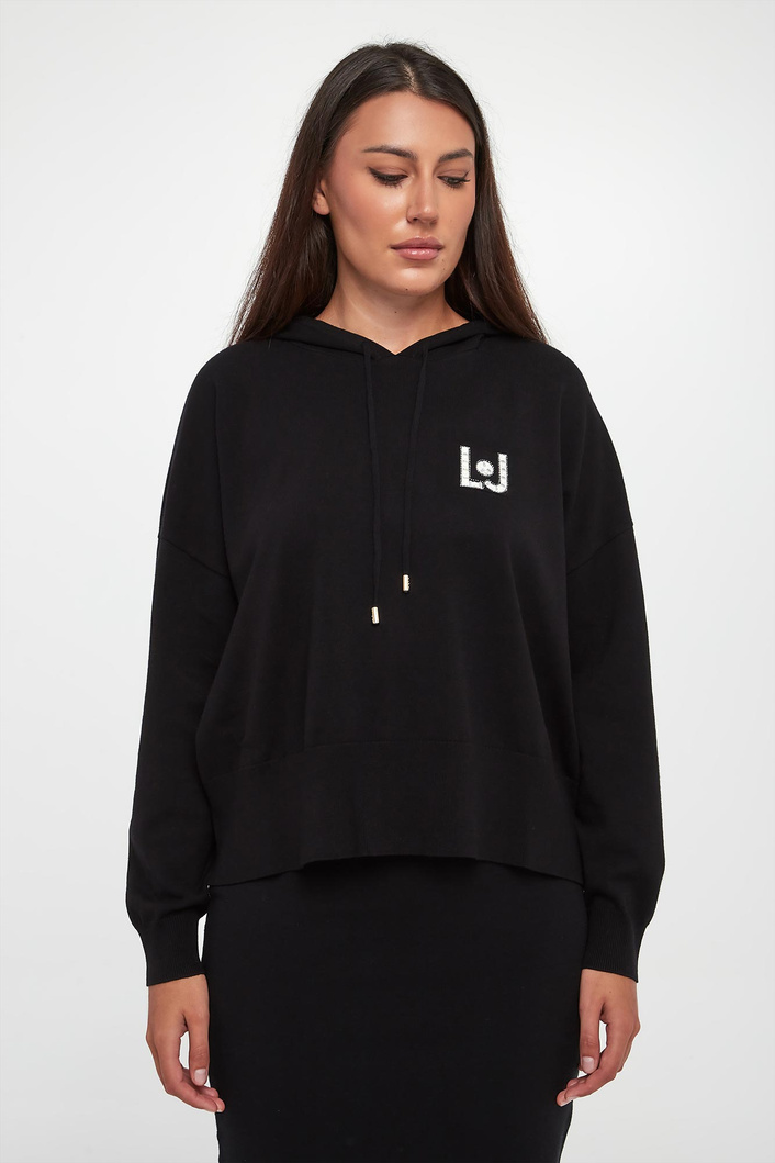 Sweter damski z kapturem LIU JO
