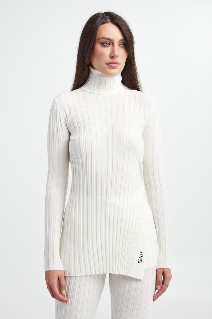 Golf damski prążkowany ICE PLAY