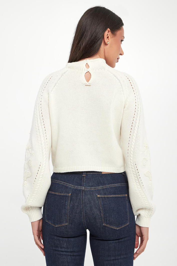 Sweter damski z wełną TWINSET